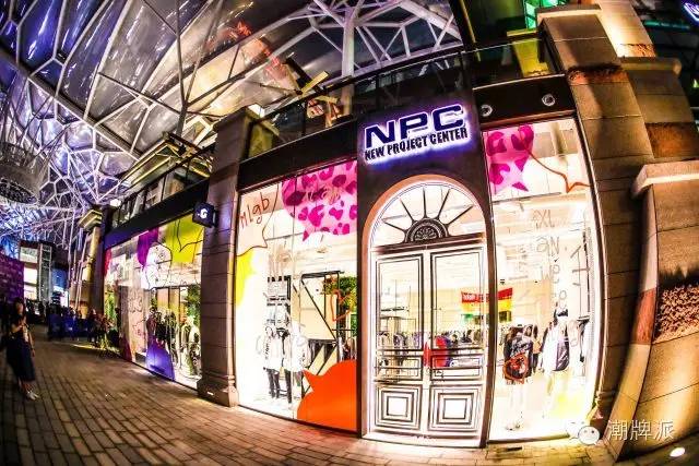 npc潮牌西安实体店,西安npc店铺