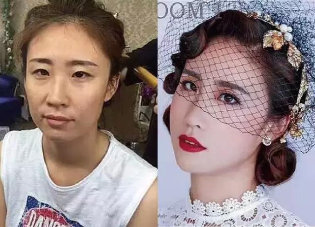 高能！新娘妆后颜值大逆天，给婚礼化妆师们点个赞