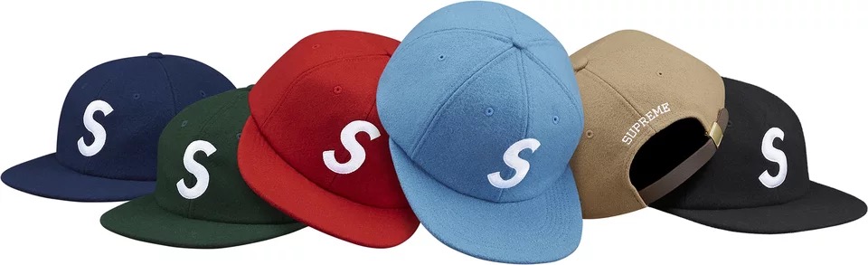 supreme斜logo棒球帽,supreme16年boxlogo