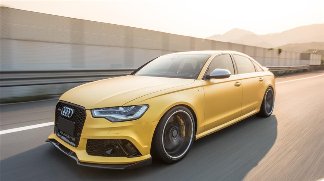 花50万改装,奥迪a6l和rs6的区别