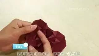 教你折玫瑰千纸鹤,教你折浪漫的樱花球