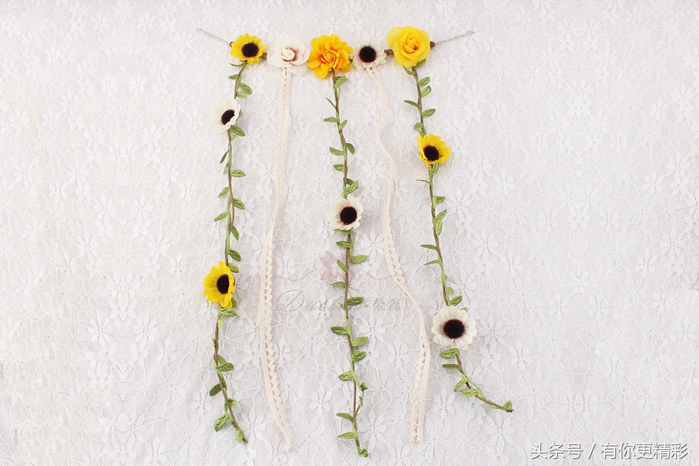 非主流发型发夹,韩式简约花朵发夹