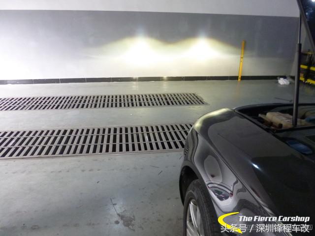 奥迪a6原车海拉六透镜改灯,a6海拉五透镜