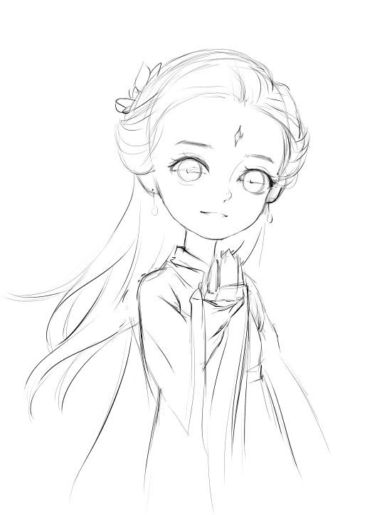 三生三世十里桃花凤九Q版手绘美得没话说