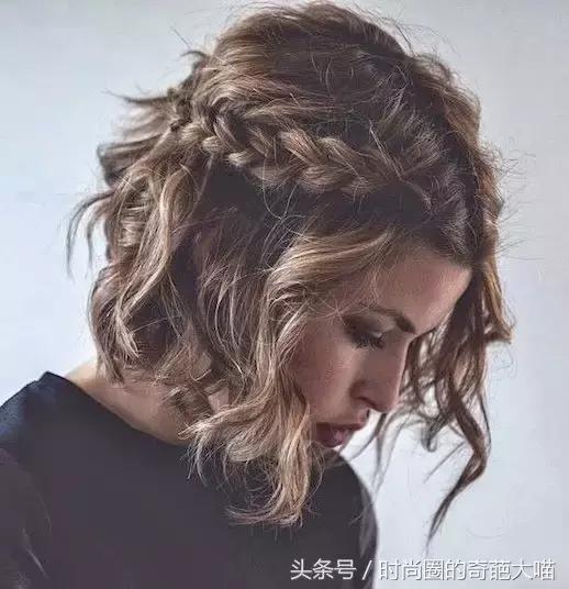 短发比较多扎发简单又好看,短发学生怎么扎霸气短发有刘海