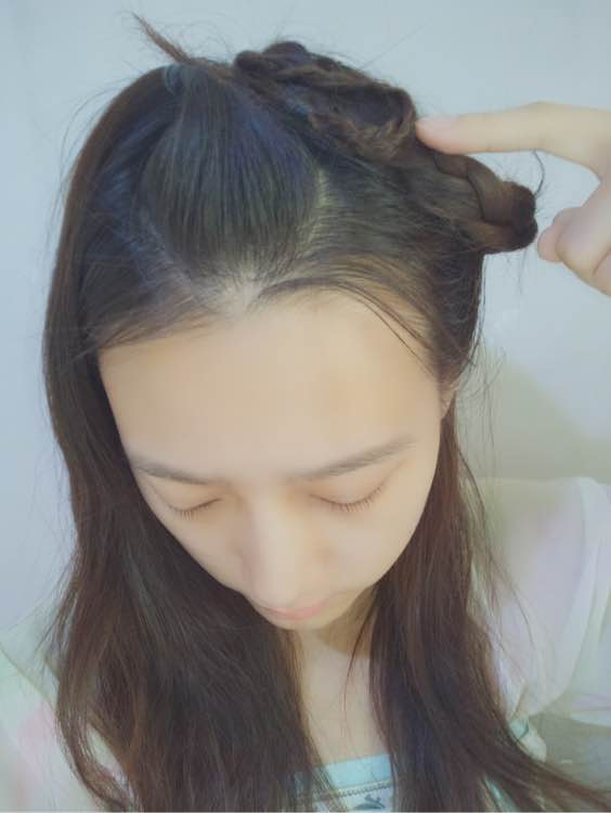 超简单的汉服发型教程,超简单汉服发型教程儿童