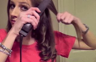 直发棒卷发教程短发女生,卷发教程女生气质不用直发棒