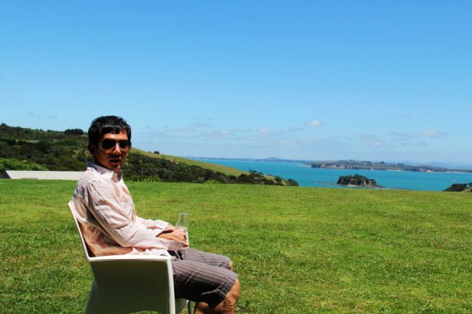 到怀希基岛,品酒-看海