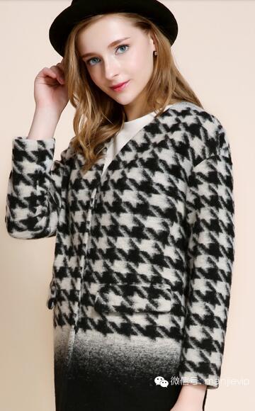 韩版修身呢大衣 (韩版时尚双面呢大衣)