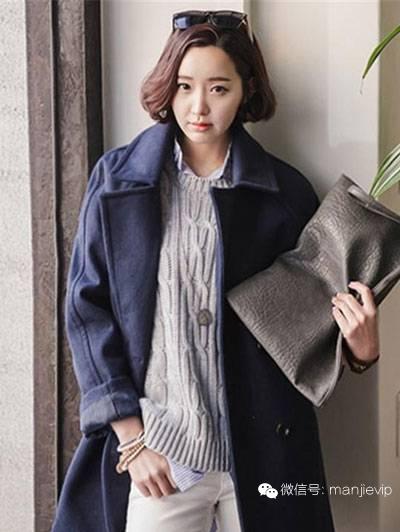 韩版宽松呢子大衣尽显独特的魅力 (冬季毛呢大衣穿搭女生韩版)