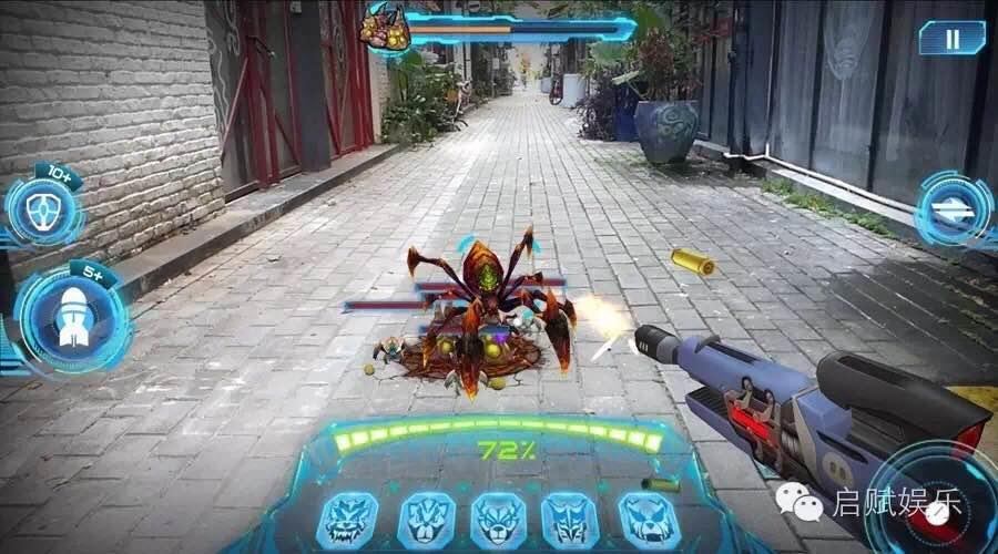 他带猪猪侠打破次元壁AR游戏想射就射内测首月日均*载下**2W+