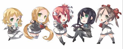 一群被神选中的少女,被神明选中的少女