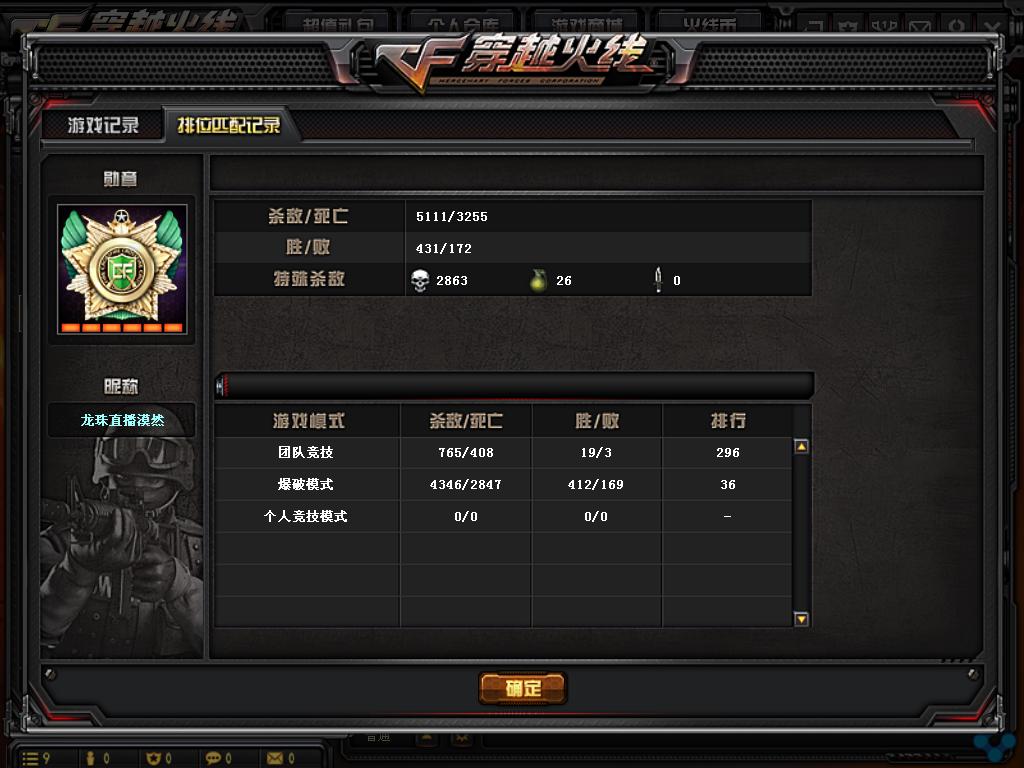 天啦噜！我进到了CF大神房里了，求围观！