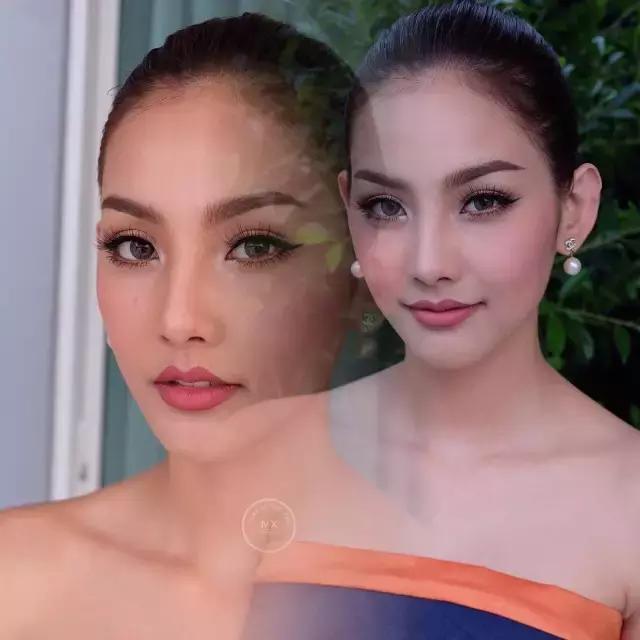 完美日记锦鲤盘晚宴妆教程,晚宴创意妆整体造型参加比赛