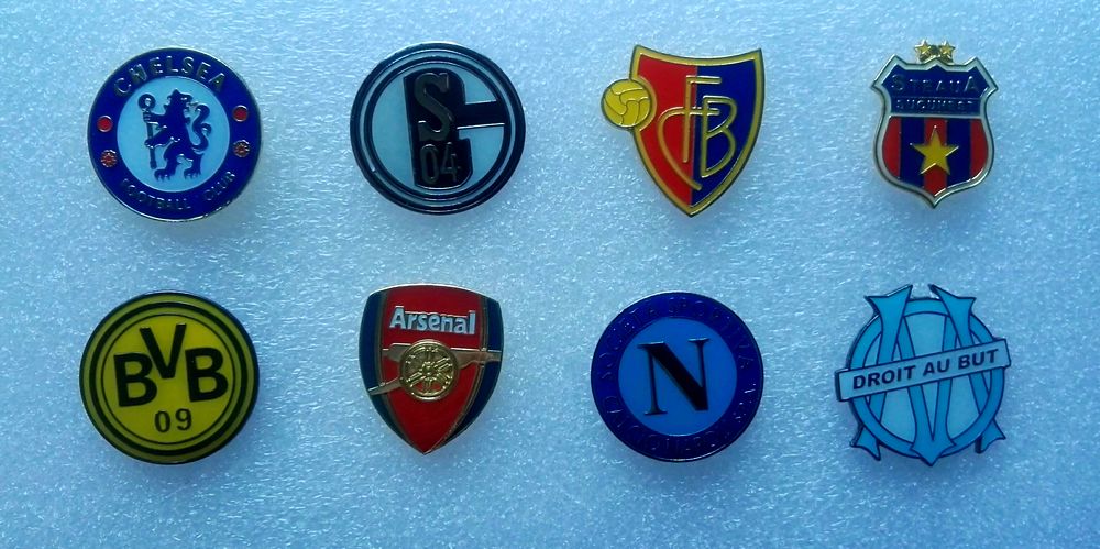 足球俱乐部徽章大全,徽章收藏有意义吗