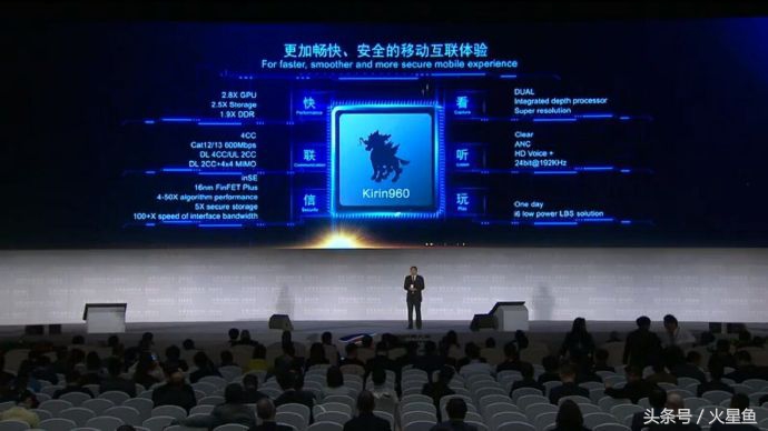 麒麟芯片遥遥领先,华为车机麒麟960芯片