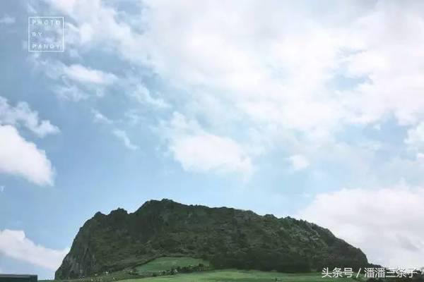济州岛成山日出峰冬天,济州岛城山日出峰日出乐园弥天窟