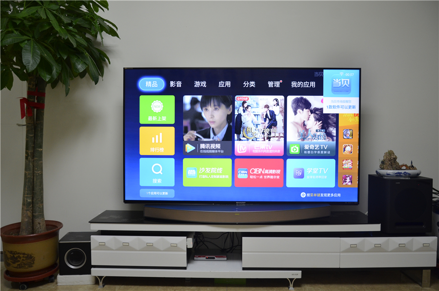 夏普70寸高端4k电视机,夏普高清智能电视评测