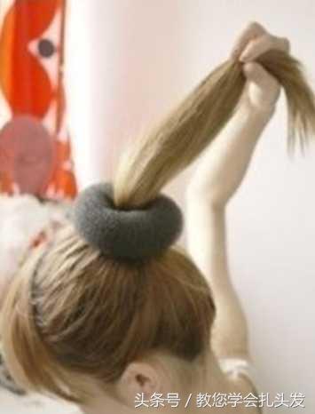 适合发量少的花苞头,日系花苞头