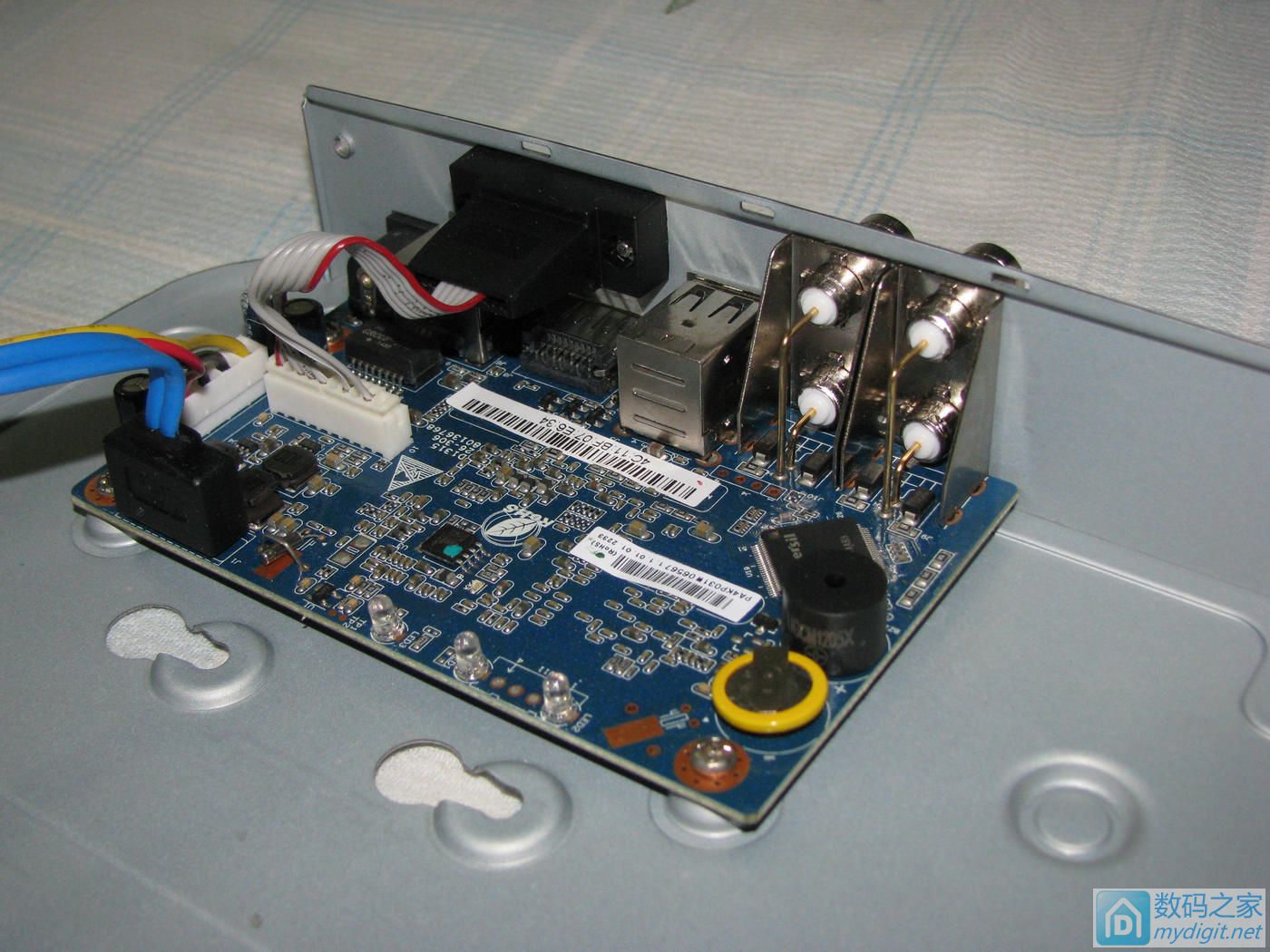 大华录像机拆机,拆解大华