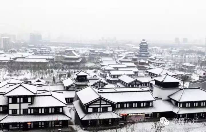 雪中宿迁，素颜都美到窒息！