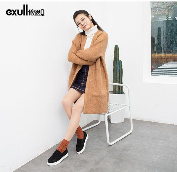 依思q细跟鞋子冬款,依思Q夏季穆勒鞋