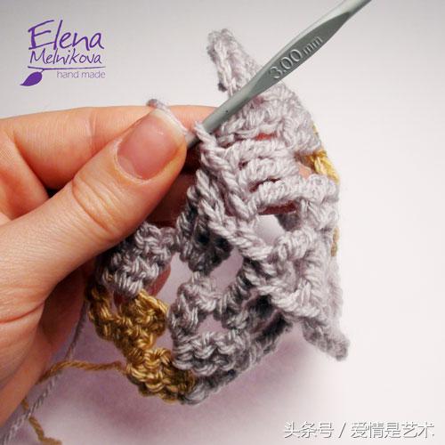 俄罗斯钩针编织教程,俄罗斯钩针钩法视频