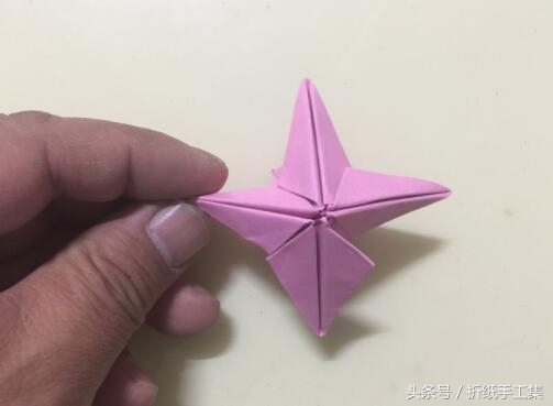 圣诞装饰折纸大全,圣诞树顶上的星星折纸