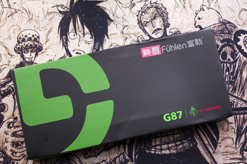 富勒G87S机械键盘,富勒的cherry红轴机械键盘