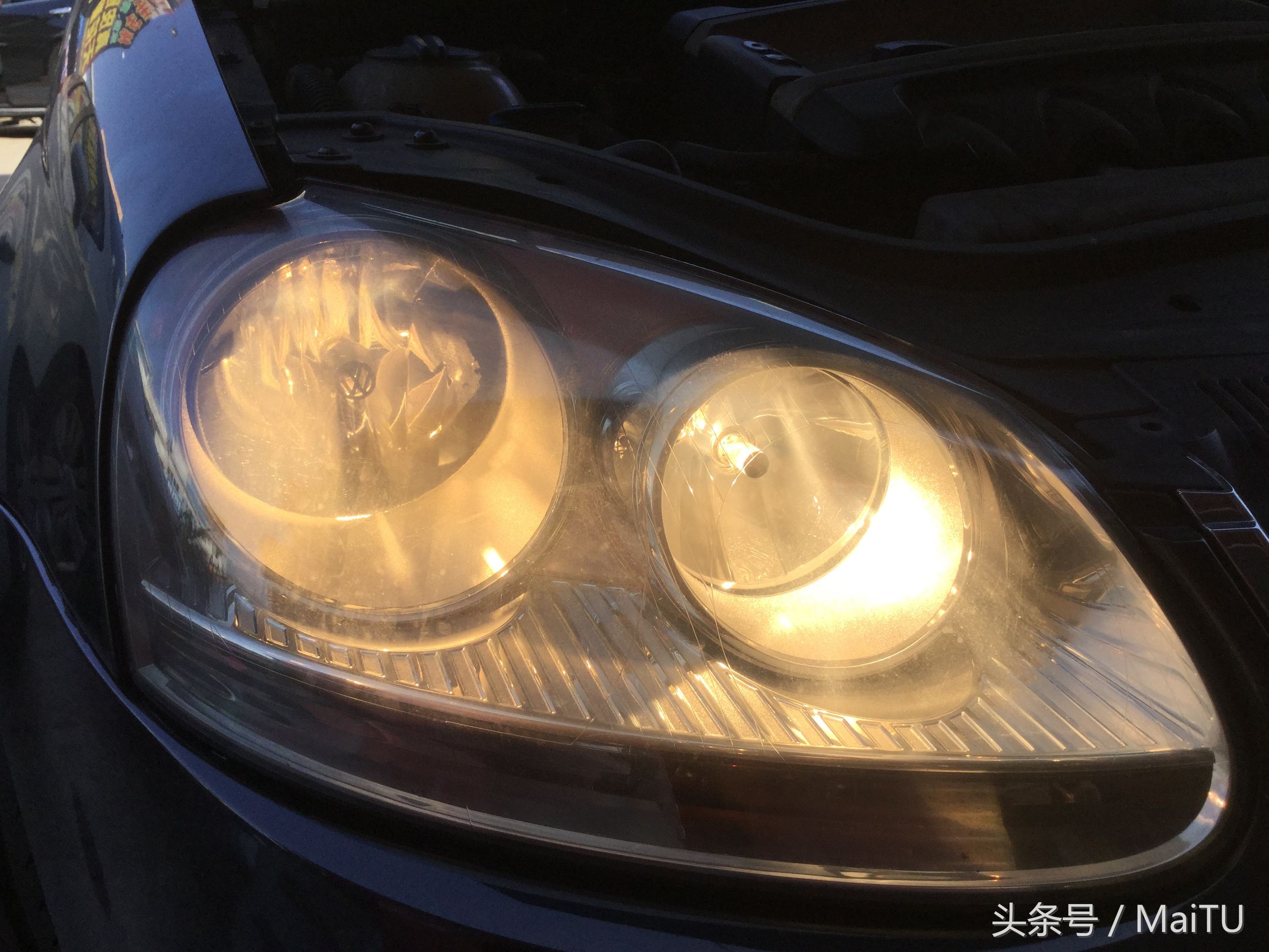 大众速腾氛围灯白天怎么不亮,大众老速腾车灯光使用方法