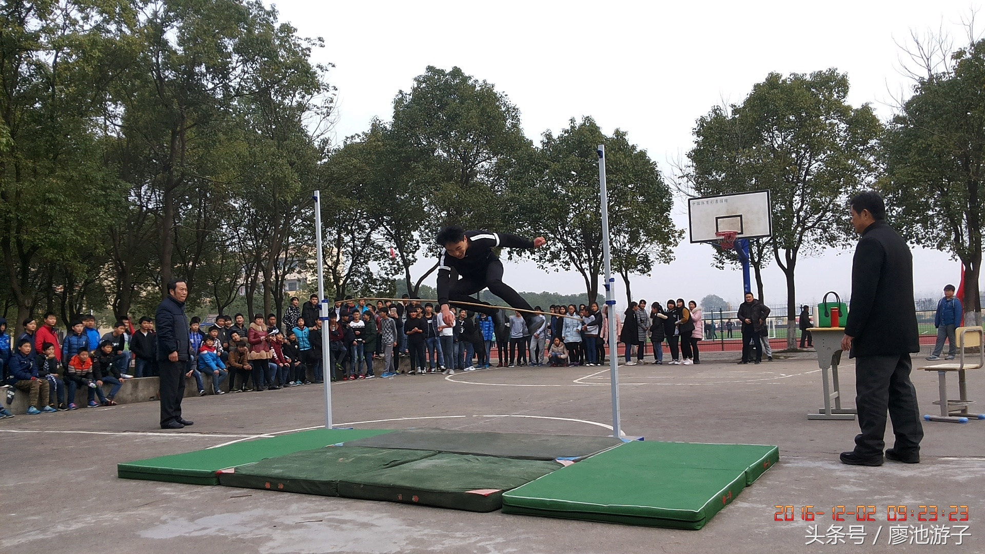 监利桥市镇初级中学运动会,监利县廖池初级中学校运会