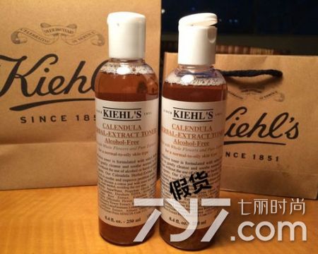 科颜氏金盏花水真假鉴别500ml,科颜氏金盏花水正品辨别