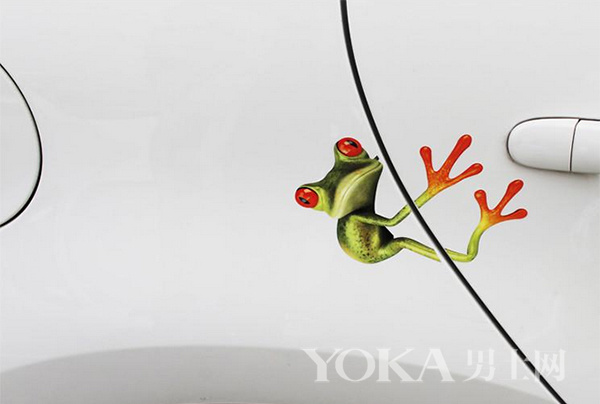 汽车独一无二的车贴,想要爱车与众不同