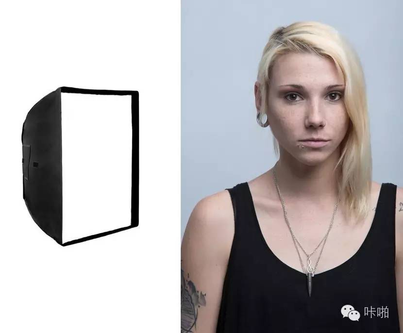 打灯效果对比,闪光灯灯罩不同效果