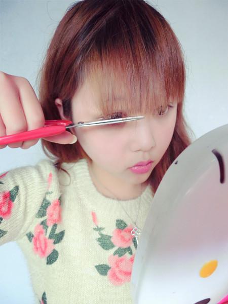 空气刘海打薄教程,又简单又好看的空气刘海教程