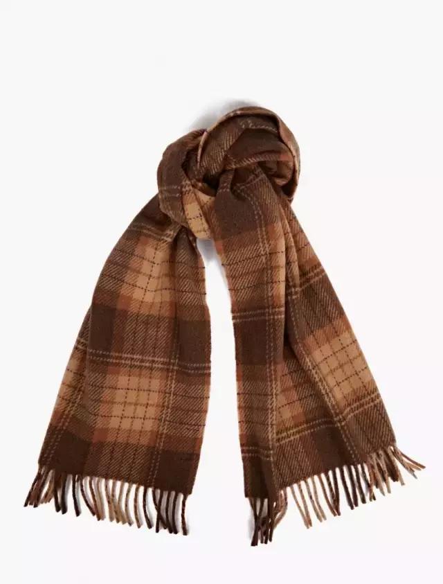 杨幂同款蓝色围巾,杨幂最新同款围巾