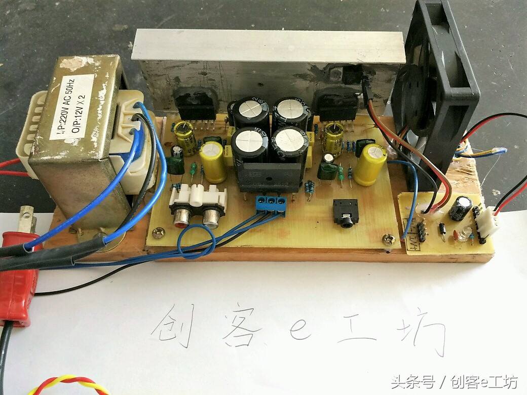 做功放最简单,lm3886能做出大功率功放吗