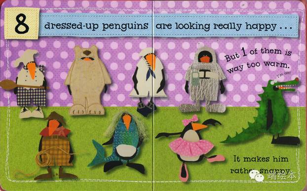 tenlittleindians英语绘本,tenlittlepenguins英文