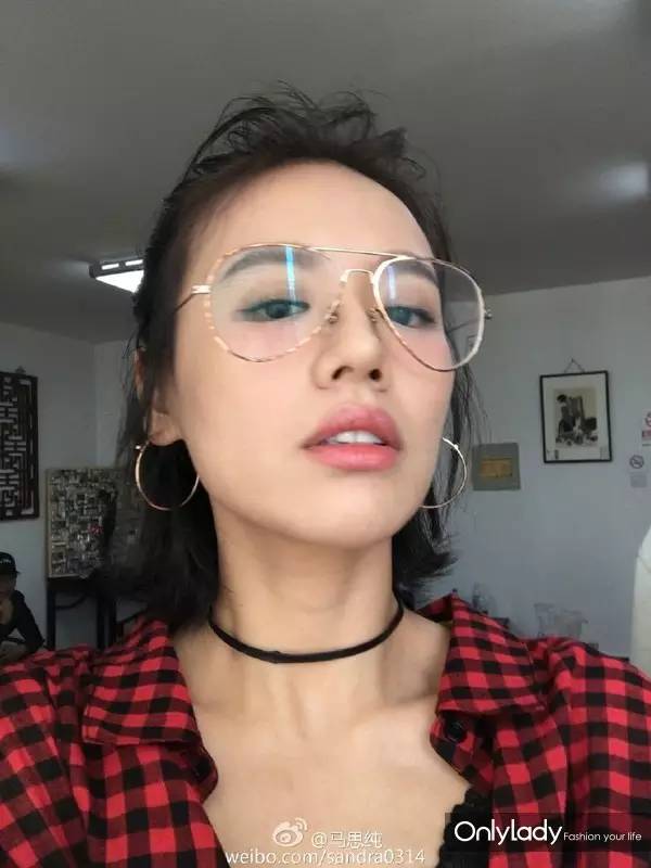 学到了马思纯的微笑,马思纯的微笑太迷人