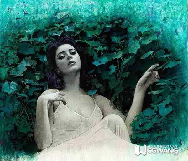 哪家学校原画最强-艺术家Luff和他的画作-CGWANG