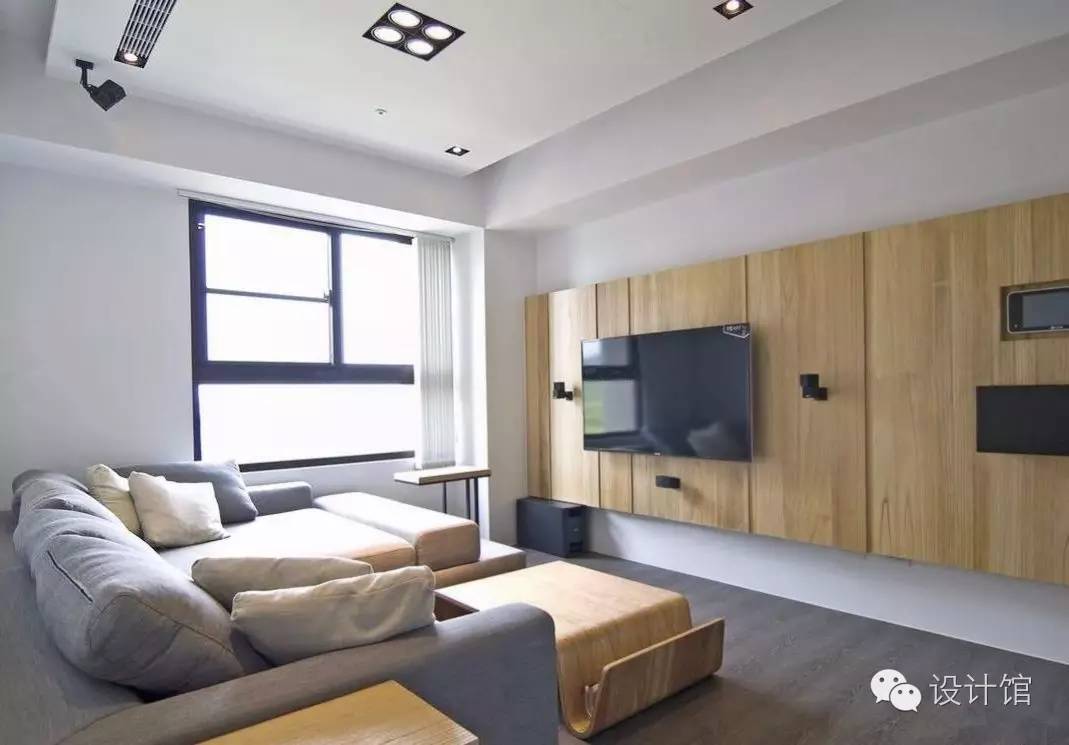 自己动手做木头电视背景墙,用木板做电视墙和电视柜