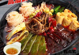 鱼火锅米线的做法,牛油火锅肉酱米线的做法