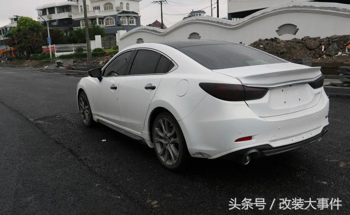 马自达阿特兹改装海外版迈腾轮毂,马自达阿特兹改装宽体