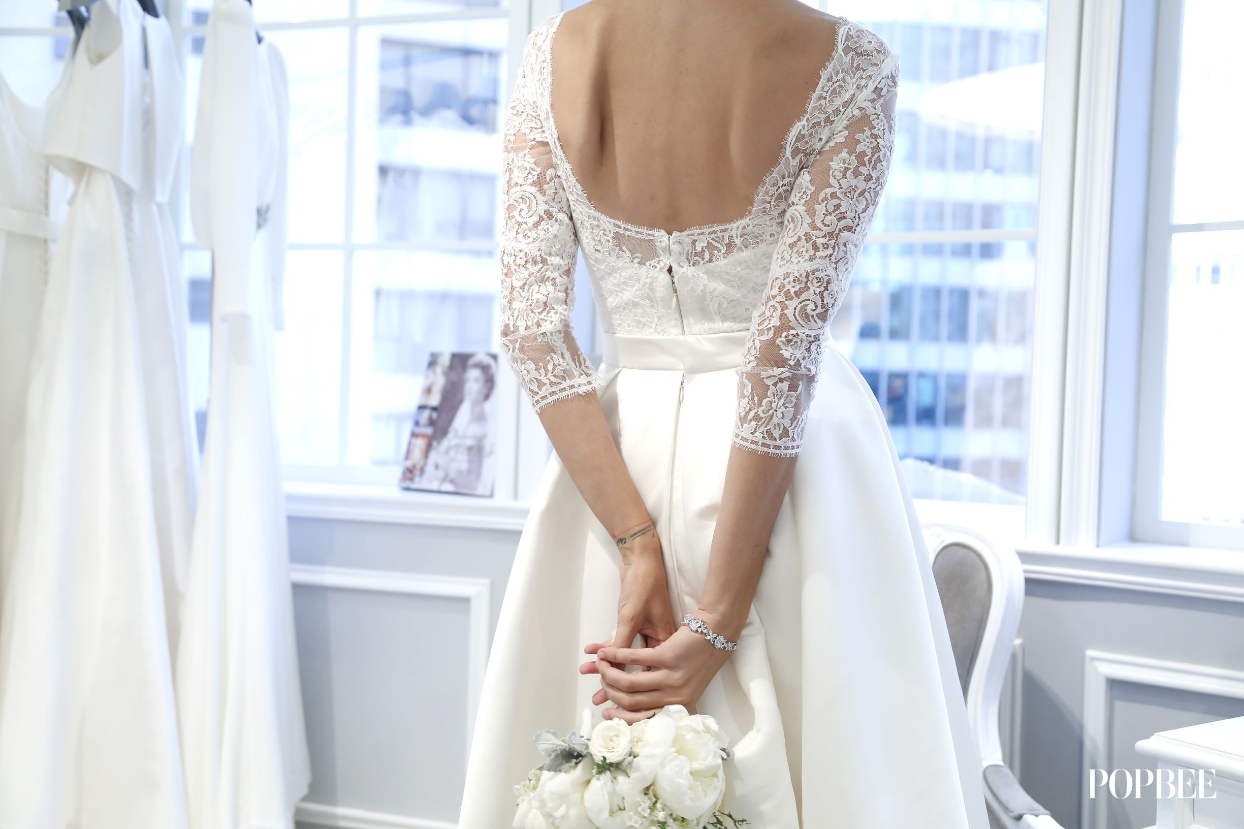 2017波希米亚当道！来自西班牙的绝美婚纱与千颂依也爱的发饰