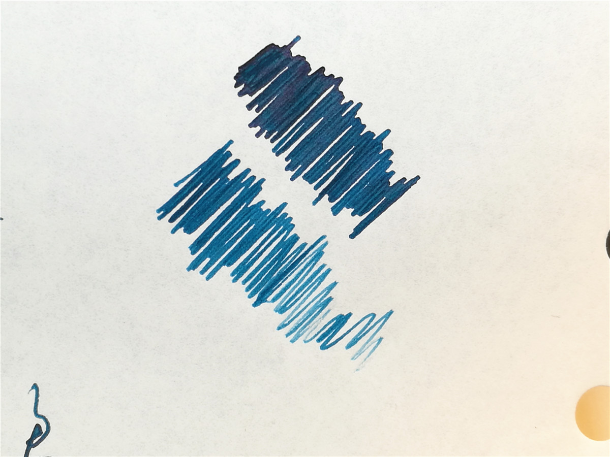 写乐四季彩钢笔开箱视频,写乐墨水试色