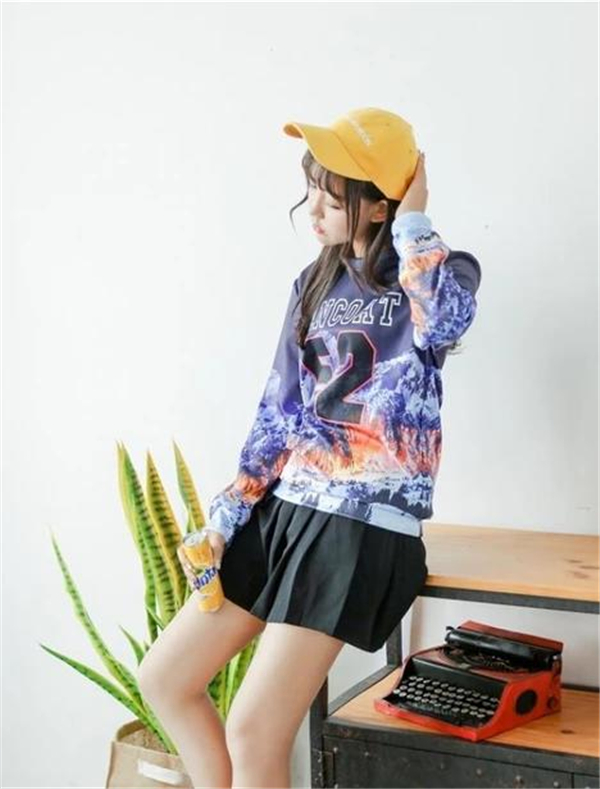 原宿风搭配夏天,原宿文艺复古风