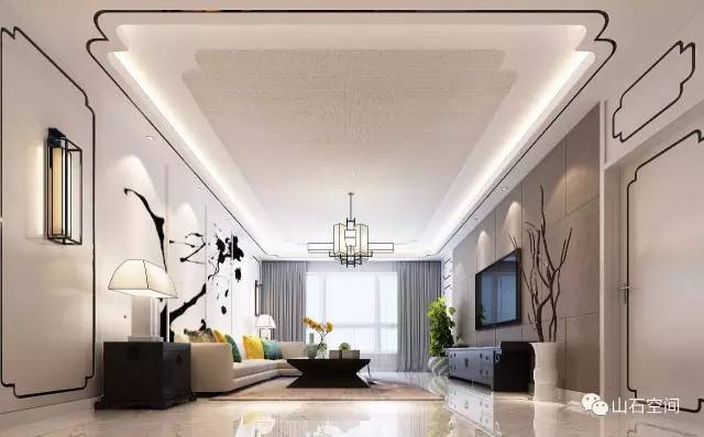 墨舞｜山石作品-郡原小石城140㎡中式传奇