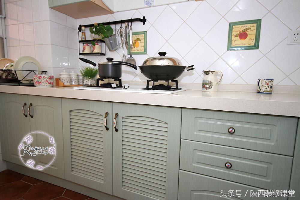 美式简约风硬装软装19万,10万硬装小户型复古风