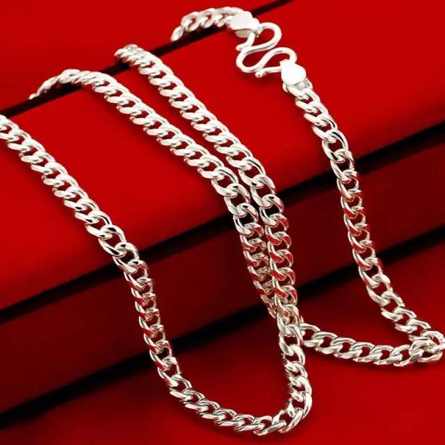 银项链断掉了自己怎么修,纯银的项链断了怎么办