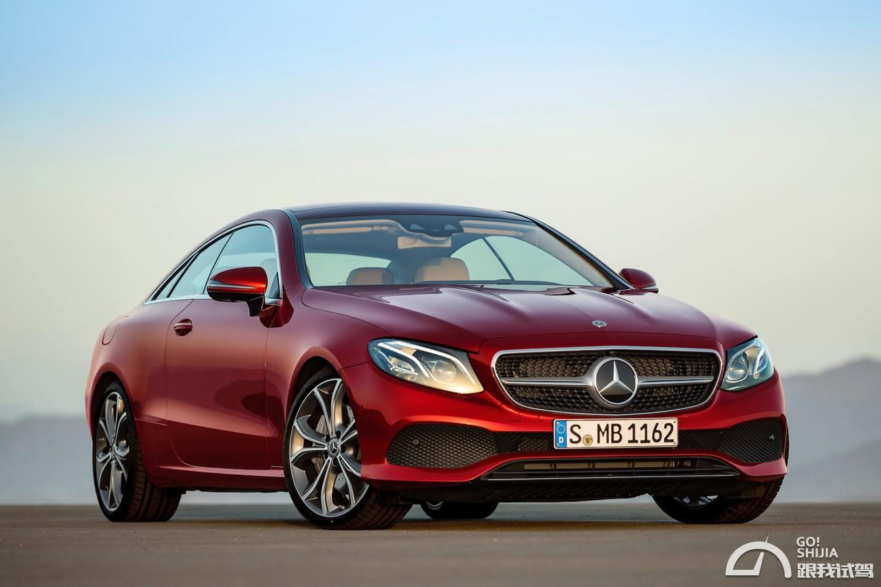 优雅的奔驰e级,优雅的coupe车型